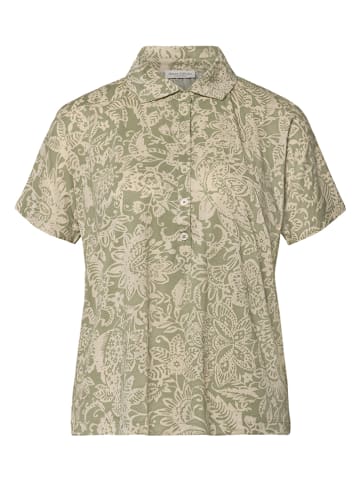 Marc O'Polo Bluse in Khaki/ Beige