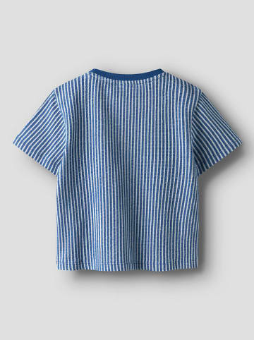 name it Shirt "Hans" in Blau/ Weiß
