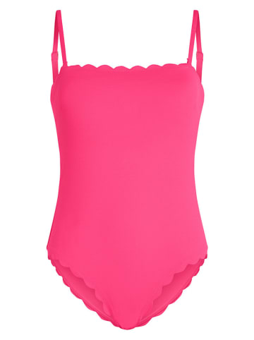 Hunkemöller Badeanzug "Scallop" in Pink