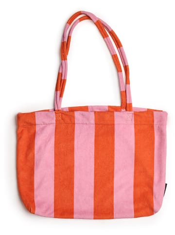 Really Nice Things Shopper lichtroze/oranje - (B)50 x (H)40 cm