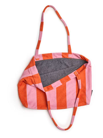 Really Nice Things Shopper lichtroze/oranje - (B)50 x (H)40 cm