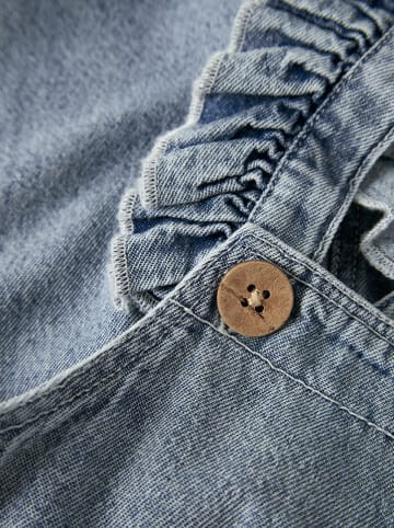 Lil Atelier Jeans-Latzhose "Funda" in Blau