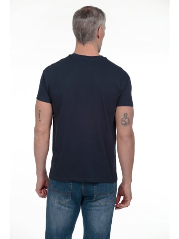 The Time of Bocha 3-delige set: shirts donkerblauw/kaki/wit