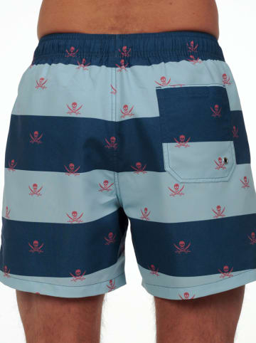 The Time of Bocha Zwemshort lichtblauw/donkerblauw