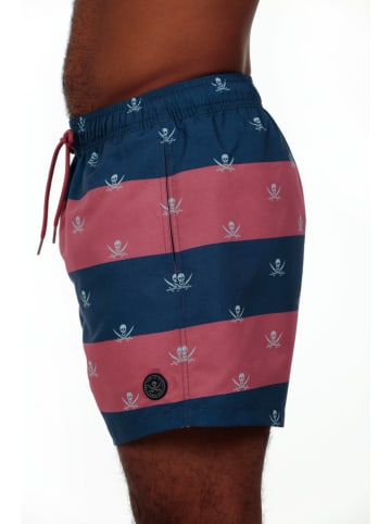 The Time of Bocha Zwemshort lichtroze/donkerblauw
