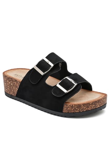 Sixth Sens Slippers zwart