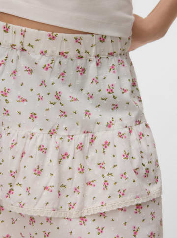 Vero Moda Girl Spódnica "Trine" w kolorze kremowym