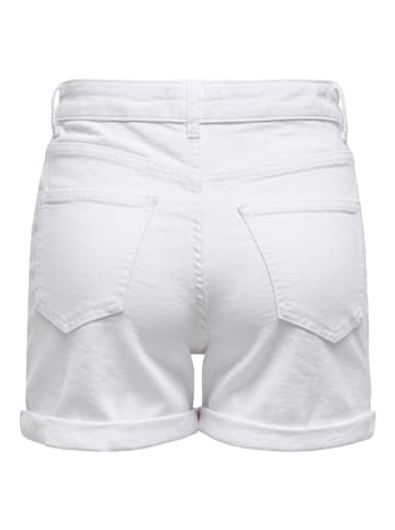 ONLY Jeans-Shorts in Weiß