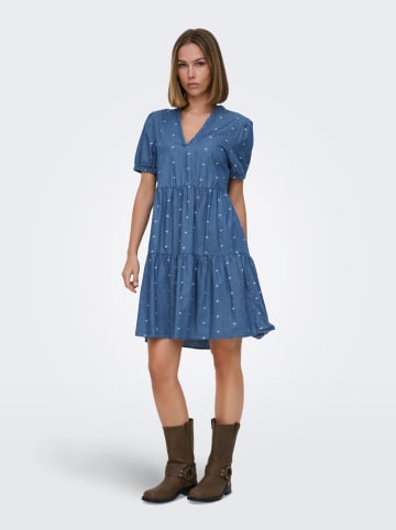 ONLY Jeans-Kleid in Blau