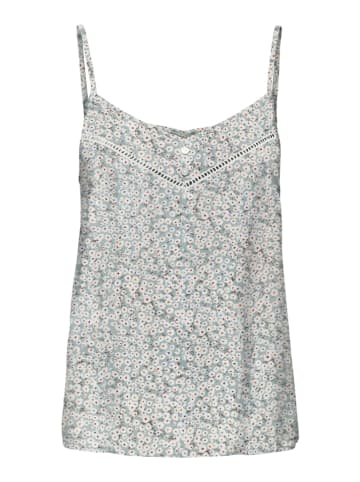 ONLY Top w kolorze turkusowym