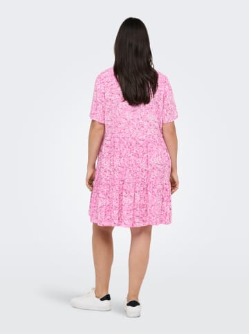ONLY Carmakoma Jurk lichtroze