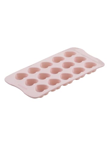 Fackelmann x Pamela Reif Silikonowa foremka w kolorze jasnoróżowym do kostek lodu - 21 x 10,5 cm