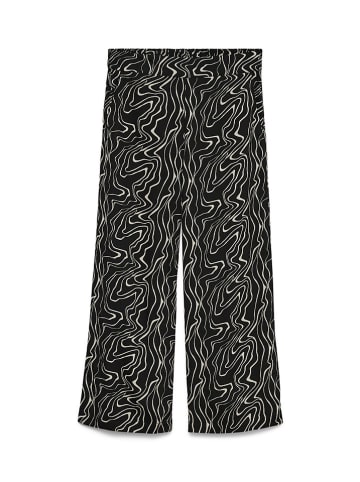Vero Moda Broek zwart/wit