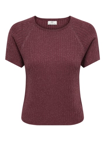 JDY Sweter w kolorze bordowym