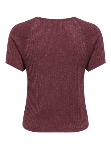 JDY Sweter w kolorze bordowym