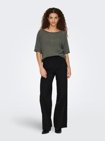 JDY Sweter "Shine Life" w kolorze khaki