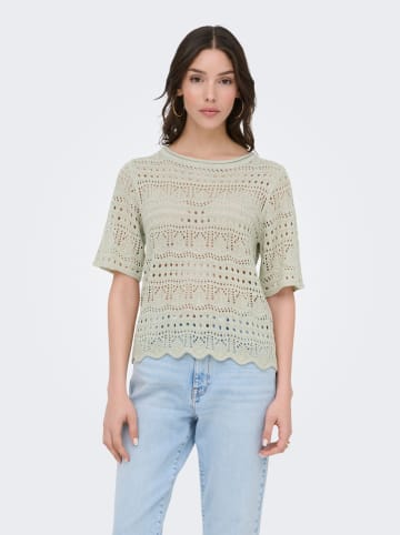 JDY Sweter w kolorze khaki