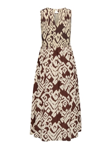 JDY Kleid in Braun/ Beige