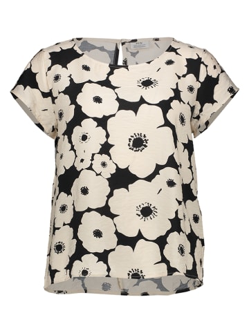 JDY Blouse "Troya Life" beige/zwart