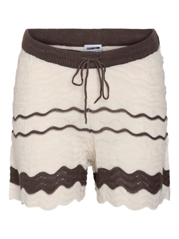 Noisy may Strickshorts in Beige