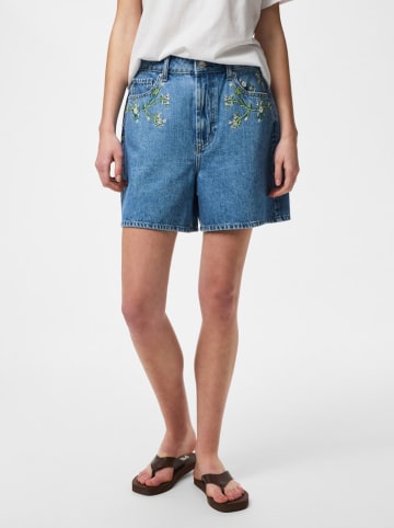 Pieces Jeans-Shorts in Blau