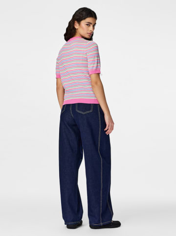 Pieces Pullover in Bunt