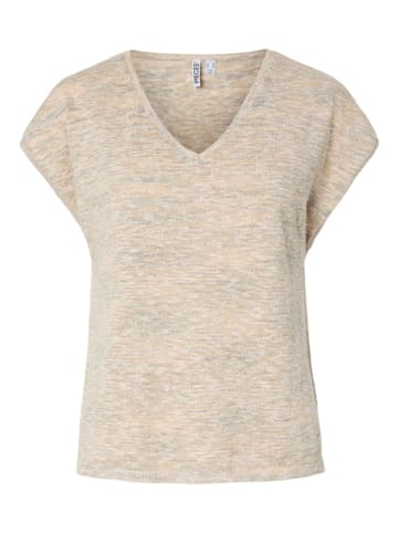 Pieces Sweter w kolorze beżowym