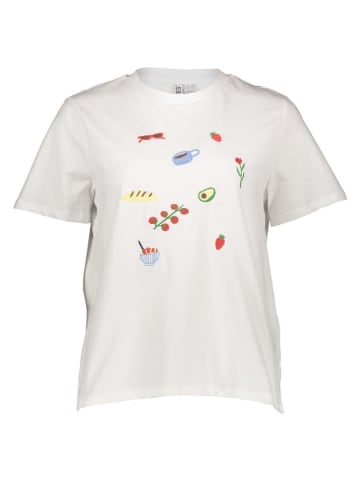 Pieces Shirt wit
