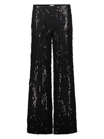 Vera Mont Paillettenhose in Schwarz