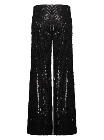 Vera Mont Paillettenhose in Schwarz
