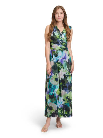 Vera Mont Kleid in Grün/ Blau