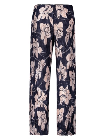 Vera Mont Hose in Dunkelblau/ Altrosa