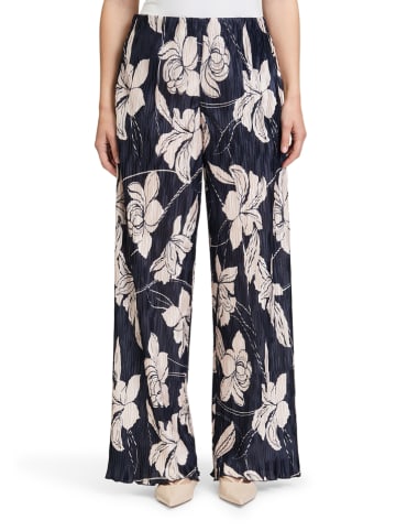 Vera Mont Broek donkerblauw/oudroze