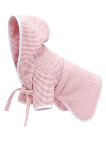 Petisimmo Hundebademantel in Rosa