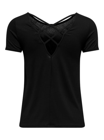 ONLY Shirt in Schwarz