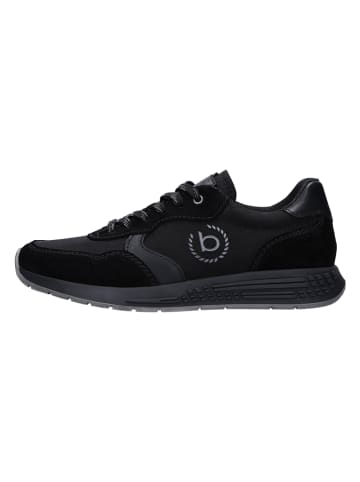 Bugatti Skórzane sneakersy "Rough" w kolorze czarnym