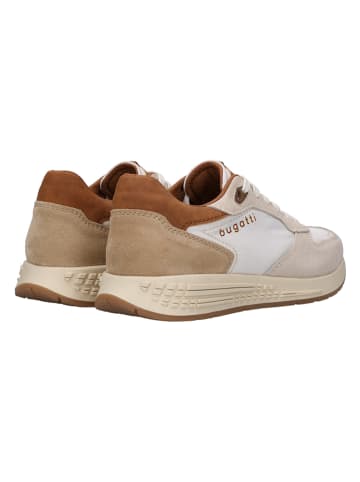 Bugatti Leren sneakers "Rough" beige