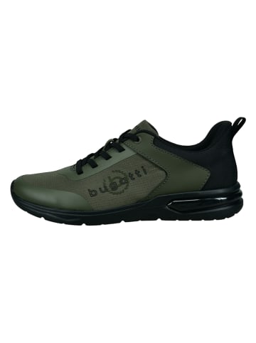 Bugatti Sneakers "Nubia" in Grün/ Schwarz