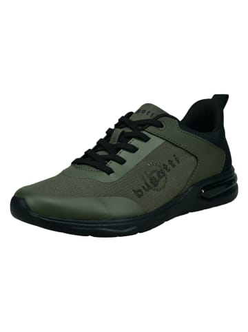 Bugatti Sneakers "Nubia" in Grün/ Schwarz