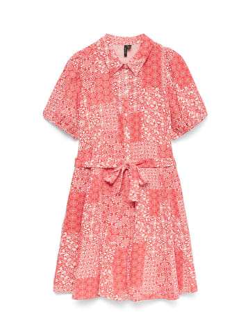 Vero Moda Sukienka w kolorze czerwono-białym