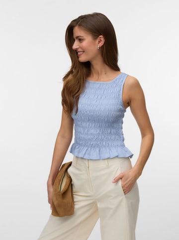 Vero Moda Top w kolorze błękitnym