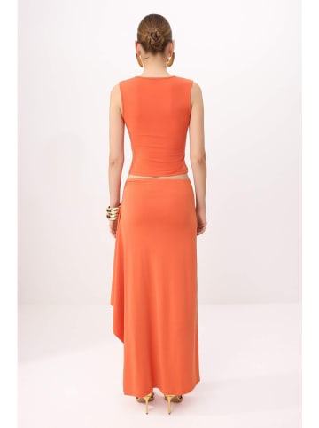trendyol 2-delige outfit oranje