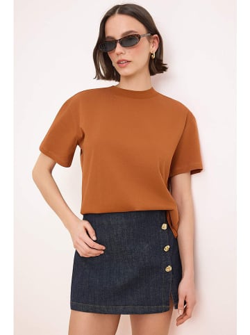 trendyol Shirt in Hellbraun