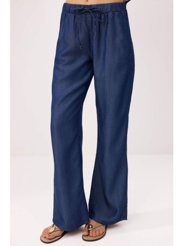 trendyol Broek donkerblauw