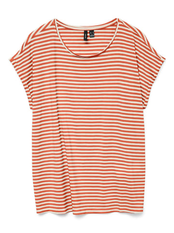 Vero Moda Shirt oranje/wit