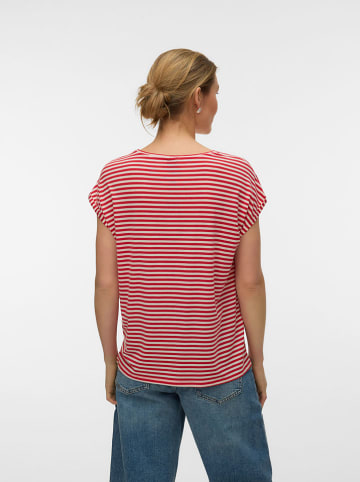 Vero Moda Koszulka w kolorze czerwono-białym