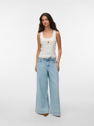 Vero Moda Top w kolorze białym