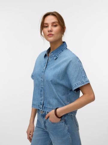 Vero Moda Spijkerblouse lichtblauw