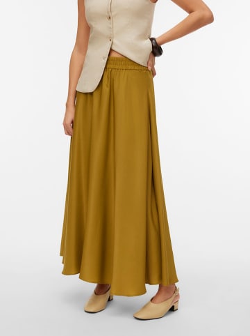 Vero Moda Spódnica w kolorze oliwkowym