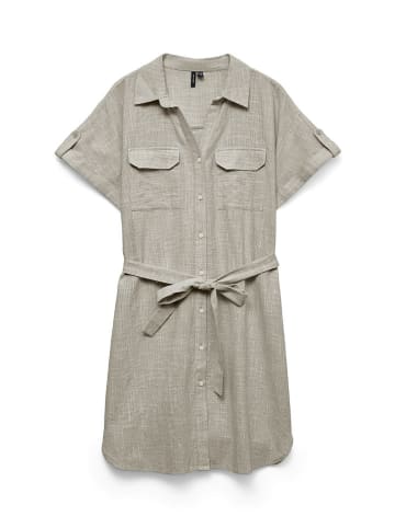 Vero Moda Sukienka w kolorze szarym
